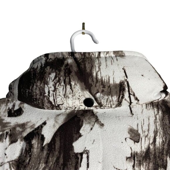 Great Outdoorsman Men Nature Print Full Zip Hooded Jacket - Picture 9 of 13